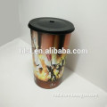 wholesale 22oz plastic cup with lid